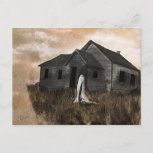 Carte Postale La distance sociale avec l'autre monde