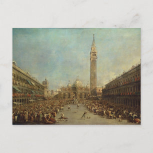 Carte Postale La distribution du Denarii aux pauvres à San