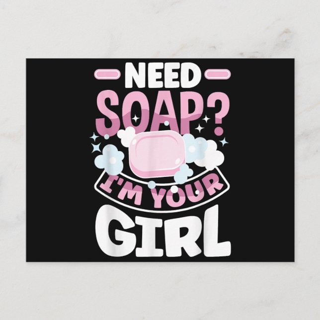 Carte Postale La fabrication du savon rendre le fabricant de sav (Devant)