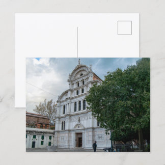 Carte Postale La façade Renaissance de l'église San Zaccaria
