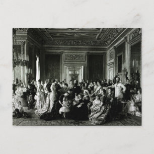 Carte Postale La famille de la reine Victoria, 1887