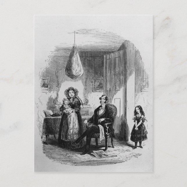 Carte Postale La famille Dombey (Devant)