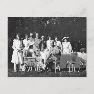 Carte Postale La famille du tsar Nicolas de Russie, Romanov