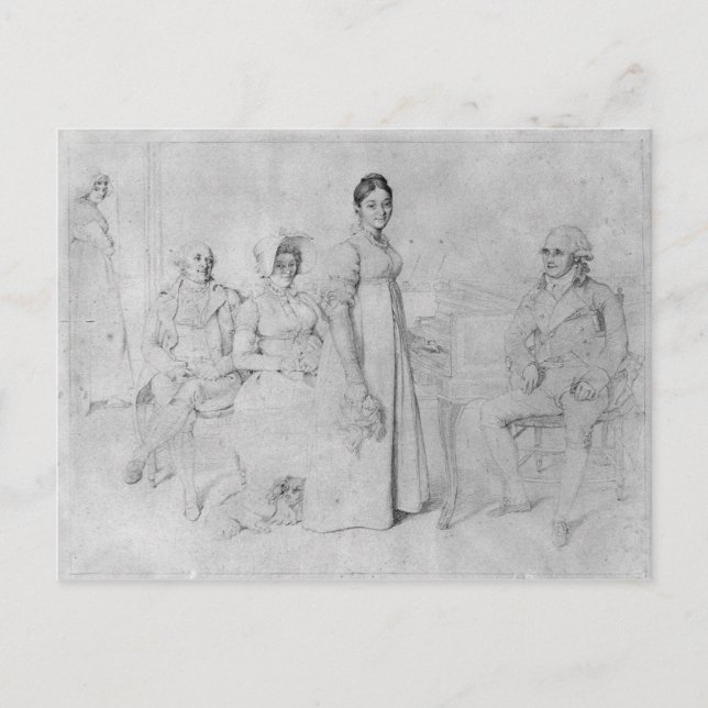 Carte Postale La famille Forestier (Devant)