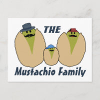 La famille italienne Mustachio