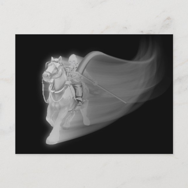 Carte Postale La Faucheuse Grim Repart (Devant)