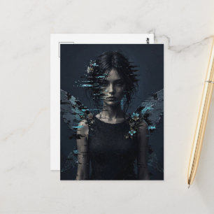 Carte Postale La Fée Glitchée 
