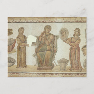 Carte Postale La femme de Sidi Ghrib à ses toilettes