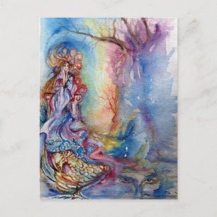 Carte Postale LA FEMME DU LAC, La Magie et le Mystère