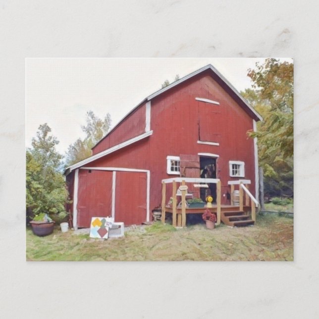 Carte Postale La Ferme De Lane (Devant)