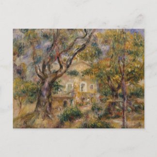 Carte Postale La Ferme des Collettes, Cagnes - Auguste Renoir
