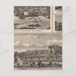 Carte Postale La ferme et la résidence de Nashua