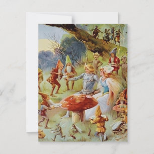 Carte Postale "La Fête" Art Fairy De E S Hardy