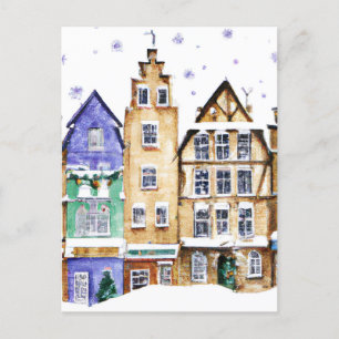 Carte Postale La Fête des snow
