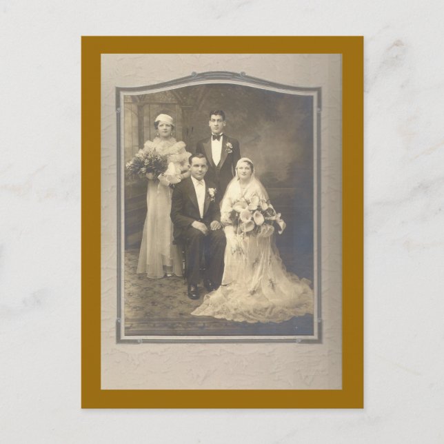 Carte Postale La fête du mariage (Devant)