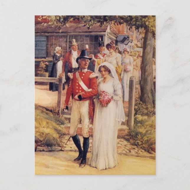 Carte Postale La fête du mariage (Devant)