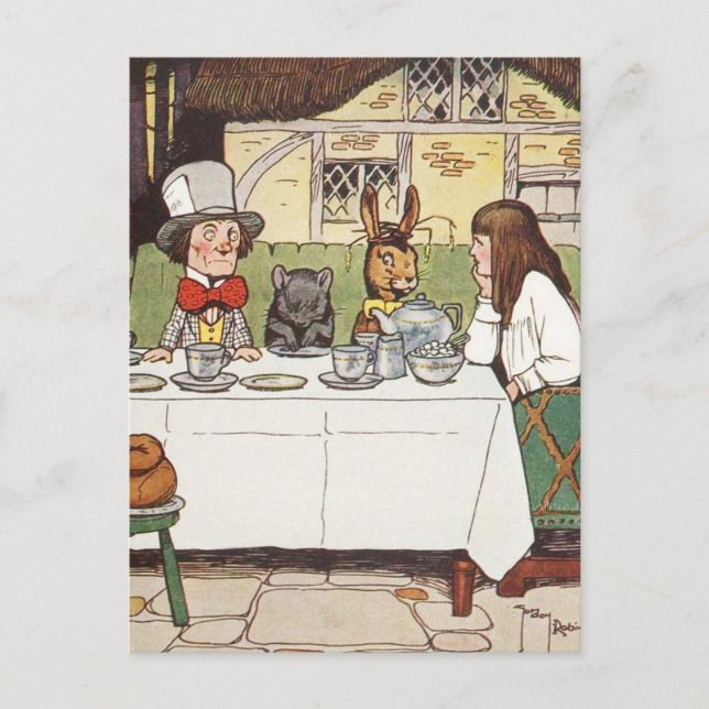 Carte Postale La Fête du Thé Mad (Devant)