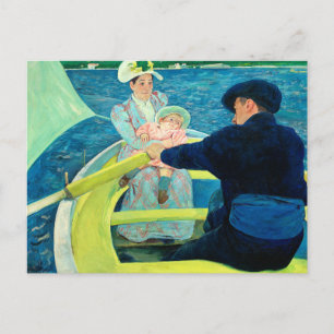 Carte Postale La fête nautique par Mary Cassatt