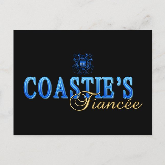 Carte Postale La Fiancée de Coastie (Devant)