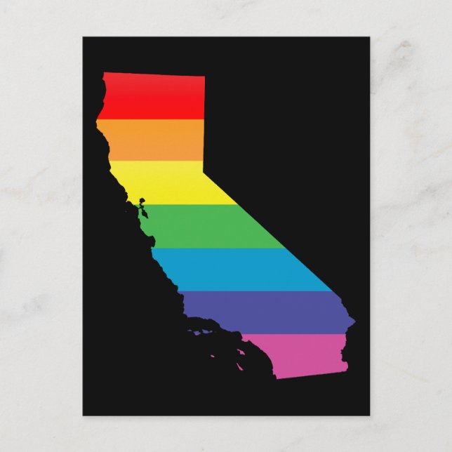 Carte Postale la fierté de la californie. (Devant)