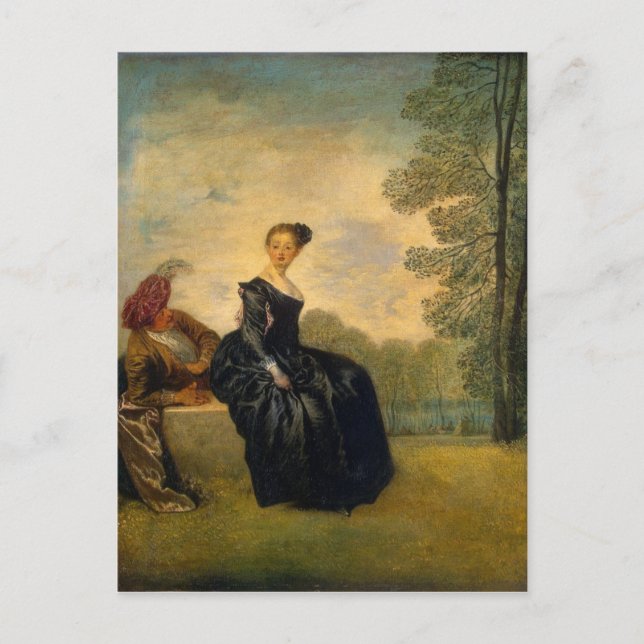 Carte Postale La fille délicieuse (Devant)