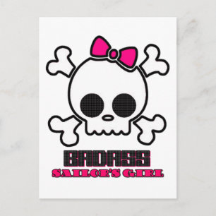 Carte Postale La fille du marin de Badass