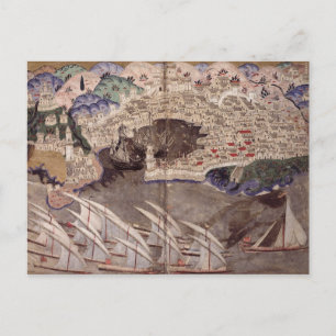 Carte Postale La flotte ottomane