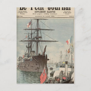 Carte Postale La flottille française à Portsmouth