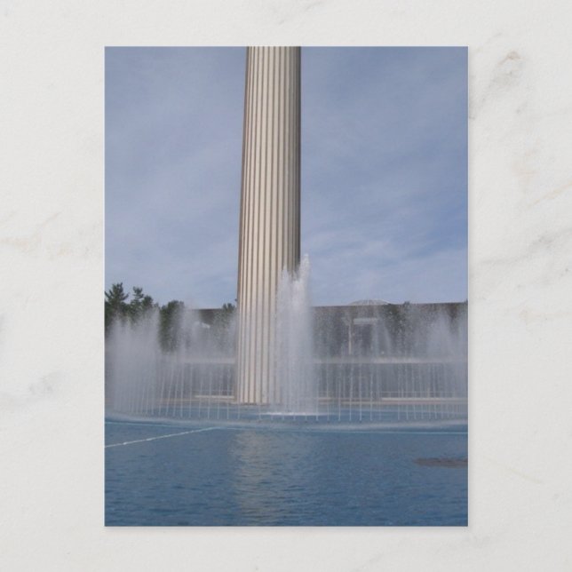 Carte Postale la fontaine (Devant)