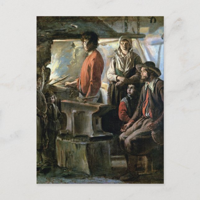 Carte Postale La Forge, 1640 (Devant)