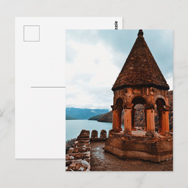 Carte Postale La forteresse d'Ananuri (Devant / Derrière)