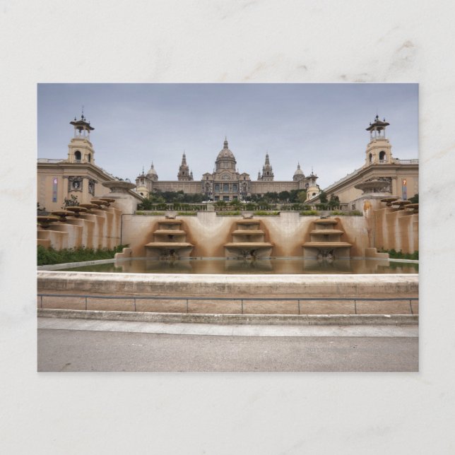 Carte Postale La forteresse de Montjuc (Devant)