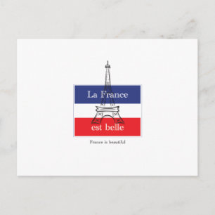 Carte Postale La France est belle