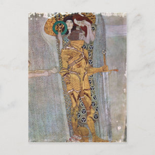 Carte Postale La Freize Beethoven par Gustav Klimt