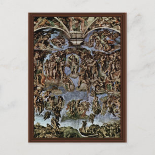 Carte Postale La Fresque Du Mur De L'Autel De La Sisti