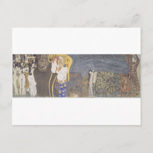 Carte Postale La frise Beethoven : Les Pouvoirs Hostiles. Mur