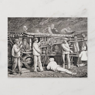 Carte Postale La galerie avancée du côté français du lun