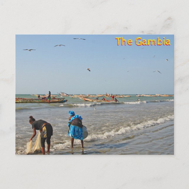 Carte Postale La Gambie (Devant)