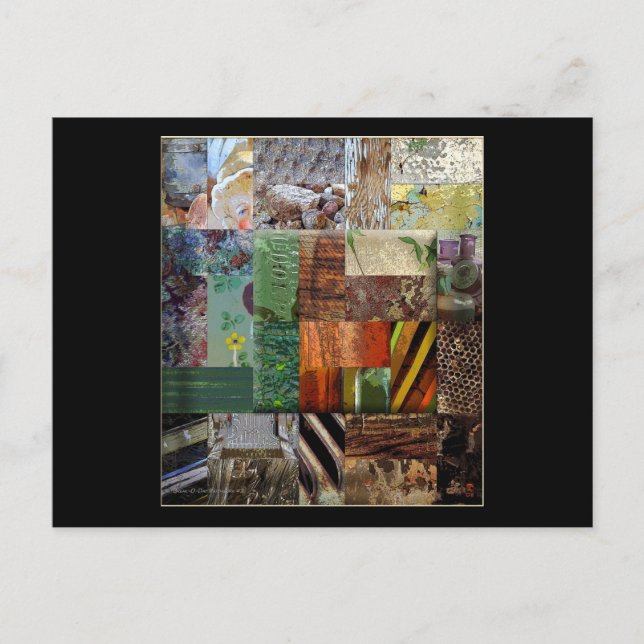 Carte Postale La gamme Old Homestead Patchwork (Devant)
