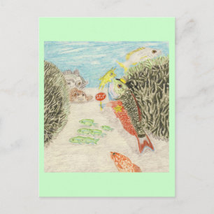 Carte Postale La Garde de passage de l'école