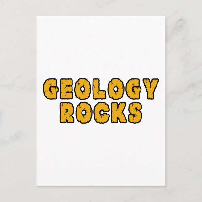 Carte Postale La géologie déchire (Devant)