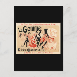Carte Postale La Gomme