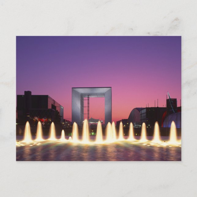 Carte Postale La Grande Arche, La Défense, Paris, France (Devant)
