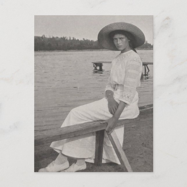 Carte Postale La Grande-Duchesse Tatiana de Russie - Romanov (Devant)