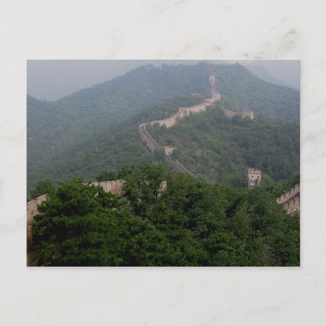 Carte Postale La Grande Muraille de Chine (Devant)