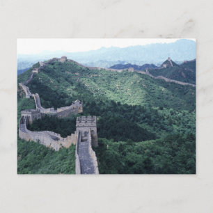 Carte Postale La Grande Muraille de Chine près de Pékin