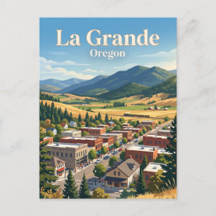Carte Postale La Grande, Oregon