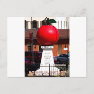 Carte Postale LA GRANDE POMME ROUGE - Cornelia, Géorgie