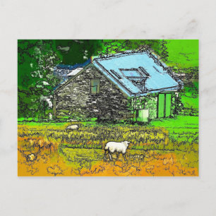CARTE POSTALE LA GRANGE ANCIENNE