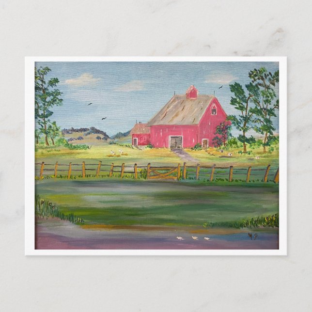 Carte Postale La grange Russell 2000 MEJP (Devant)